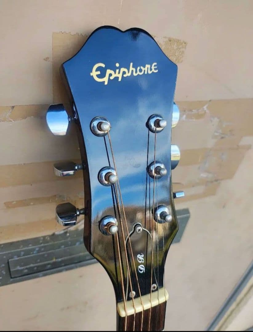 美品 Epiphone DR-100 NA コンタクトPU✕２個搭載　エレアコ