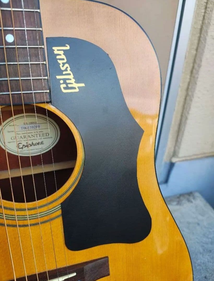 美品 Epiphone DR-100 NA コンタクトPU✕２個搭載　エレアコ