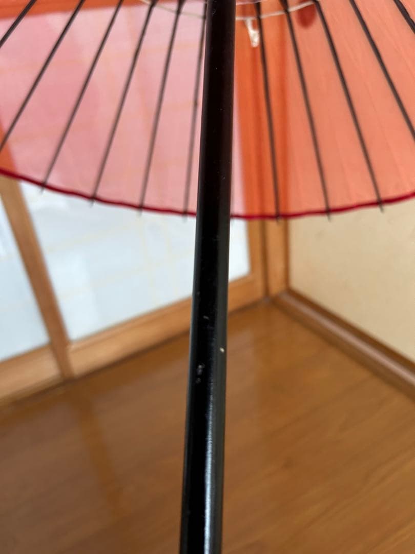 い*姫様 さらに最終値下げ。貴重　2本継ぎ　和傘 継柄 踊り傘　絹傘