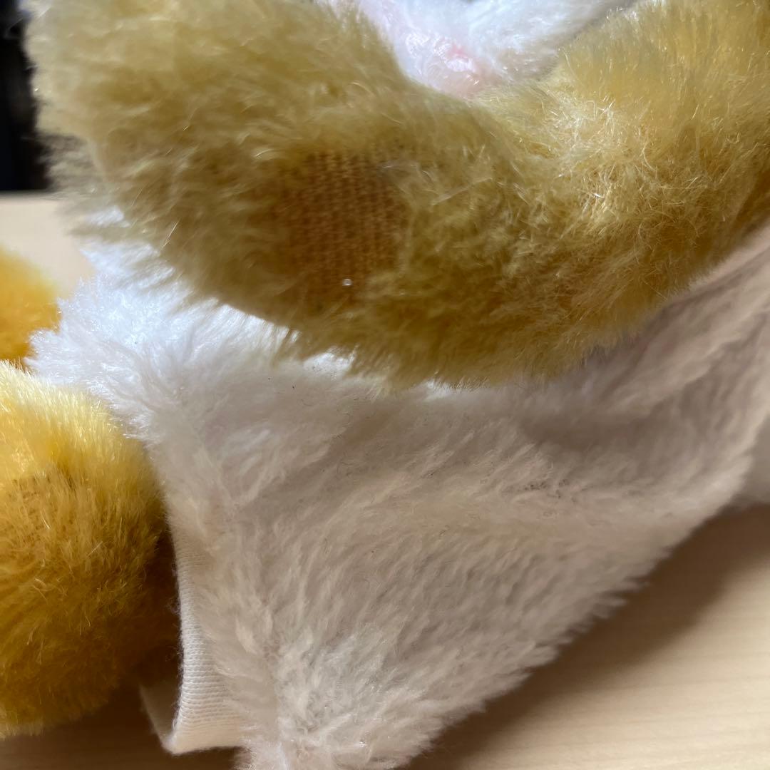 【東一恵莉子】ウサギコスチュームのハンドメイドテディベア