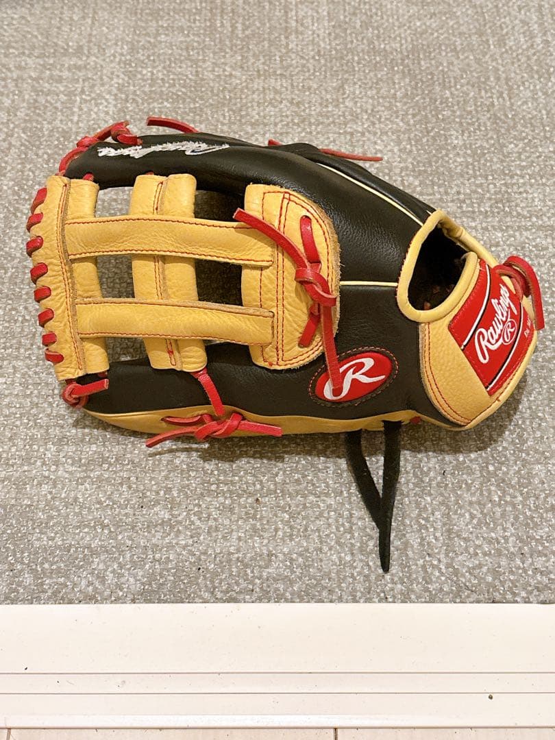 美品 ローリングス ブライス・ハーパーモ デル軟式グラブSPL120BH 左投げ