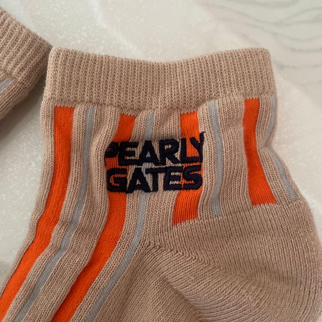 PEARLY GATES ストライプキャップとソックスセット