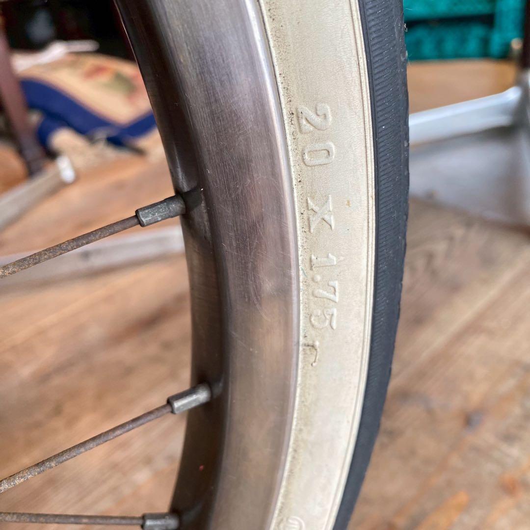 自転車 昭和レトロ 当時物 ママチャリ 緑 グリーン インテリア レトロポップ