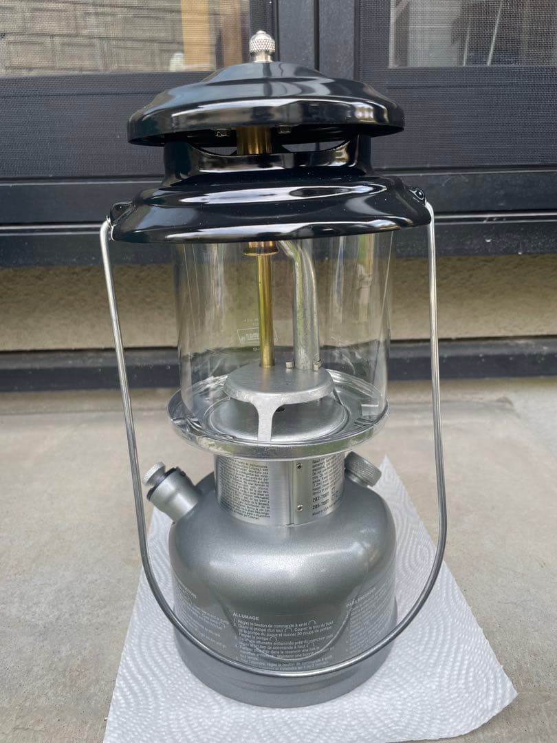 (数回使用美品)コールマン282ガソリンランタン1995年4月製造
