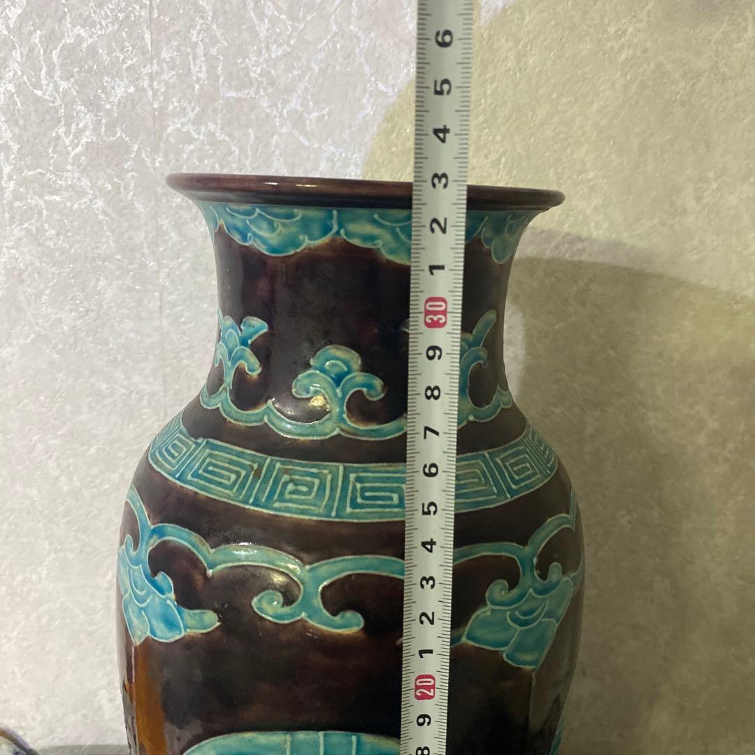 紀州　偕楽園製　花瓶