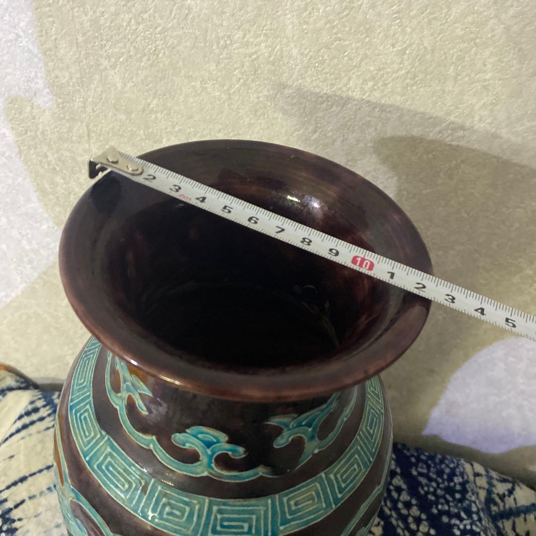 紀州　偕楽園製　花瓶