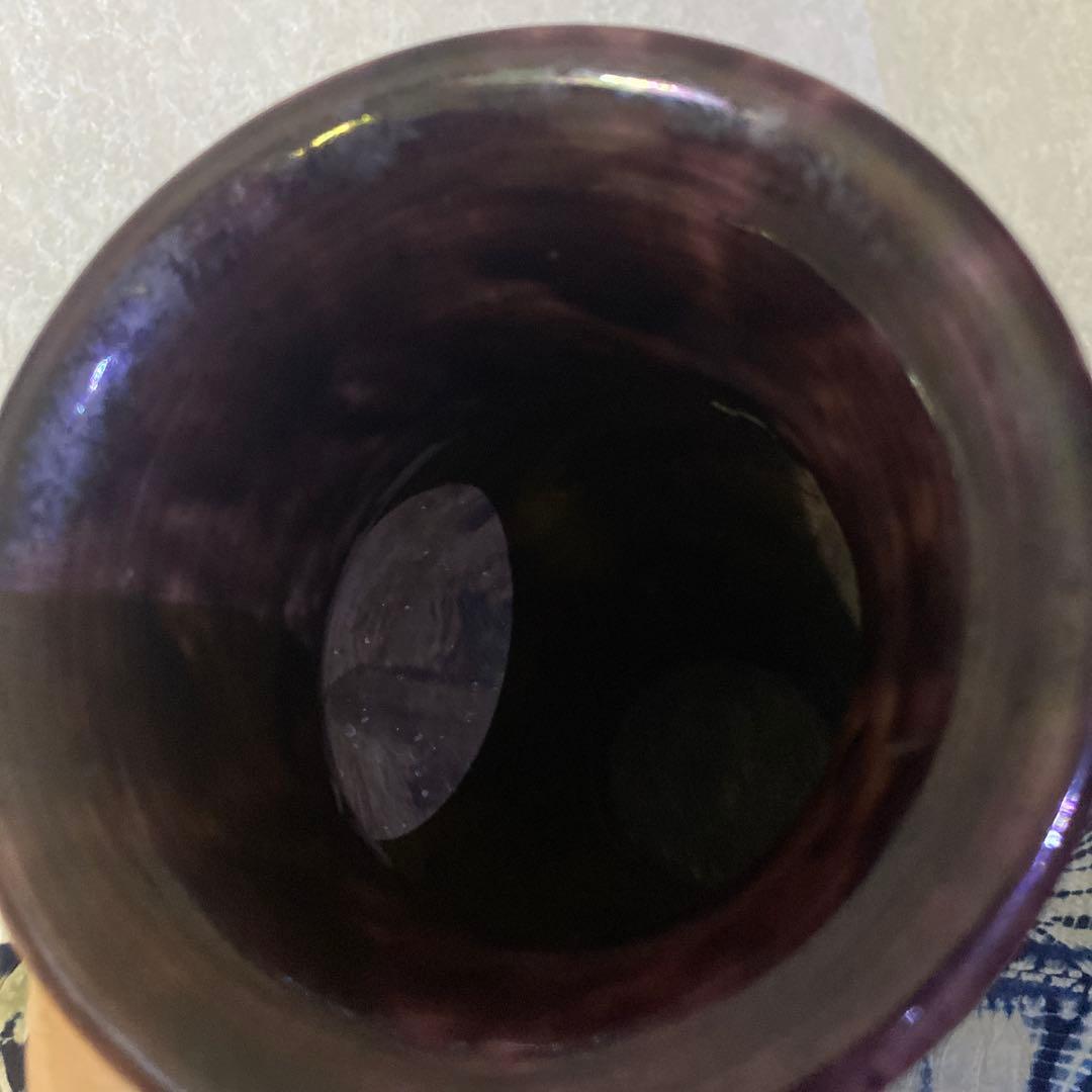 紀州　偕楽園製　花瓶