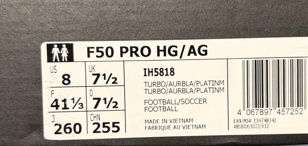 adidas F50 PRO HG / AG アディダスF50 プロ