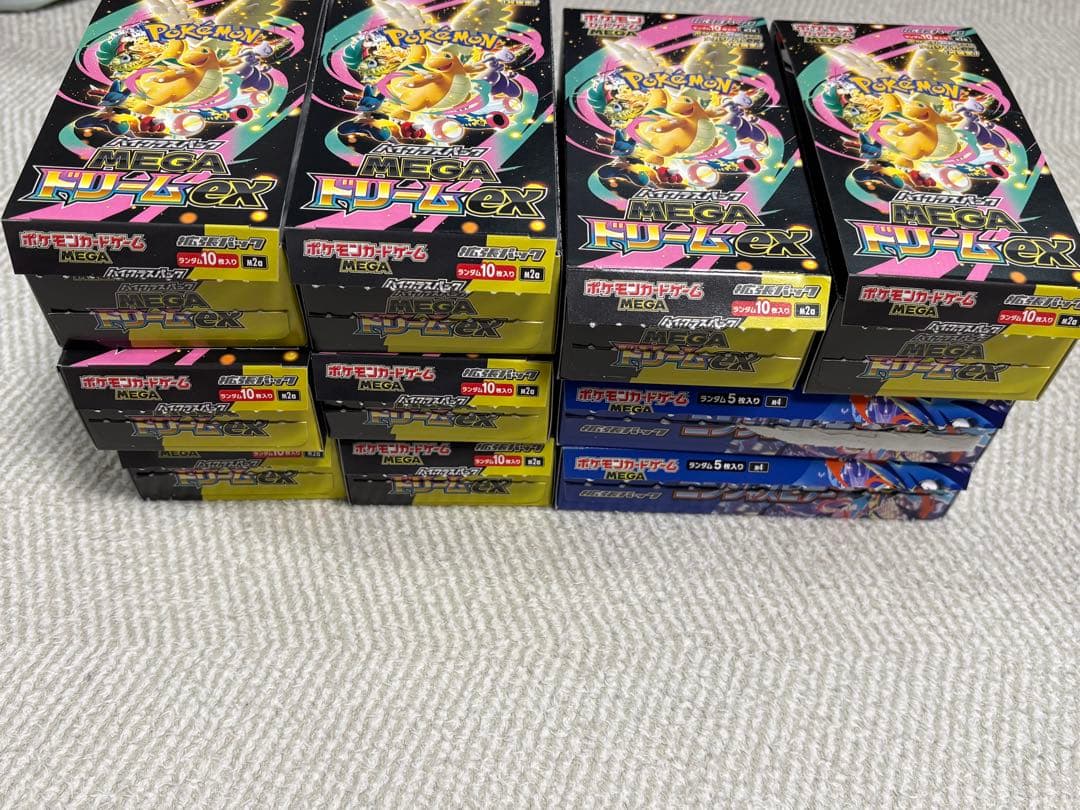 ポケモンカード メガドリームex　8BOX ニンジャスピナー　2BOX