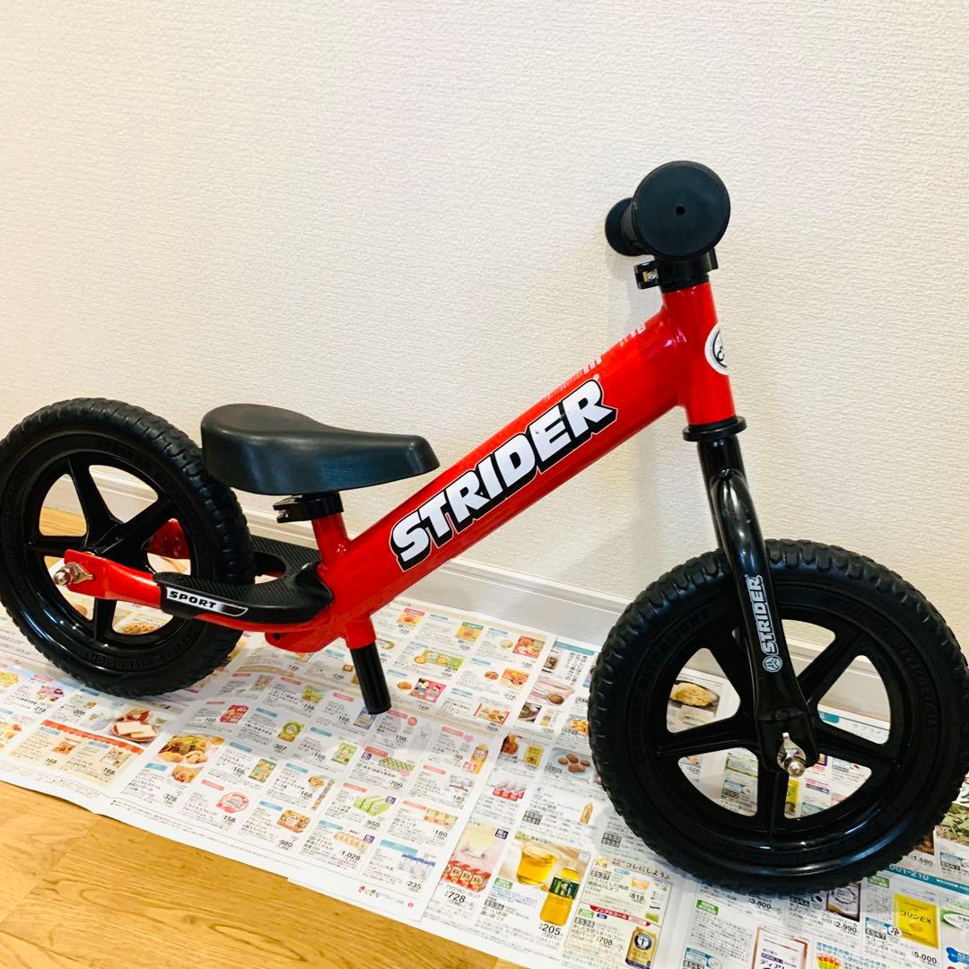 STRIDER ストライダー スポーツモデル 12インチ レッド バランスバイク