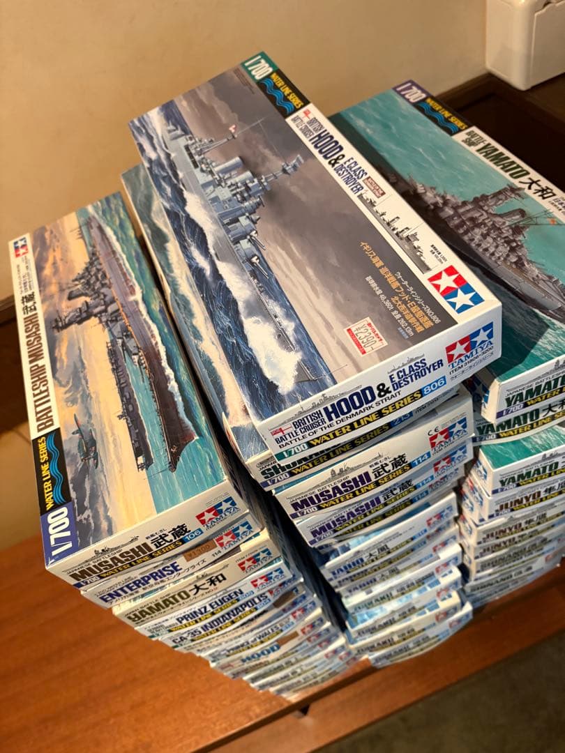 タミヤ　ウォーターラインシリーズ 1/700 40点