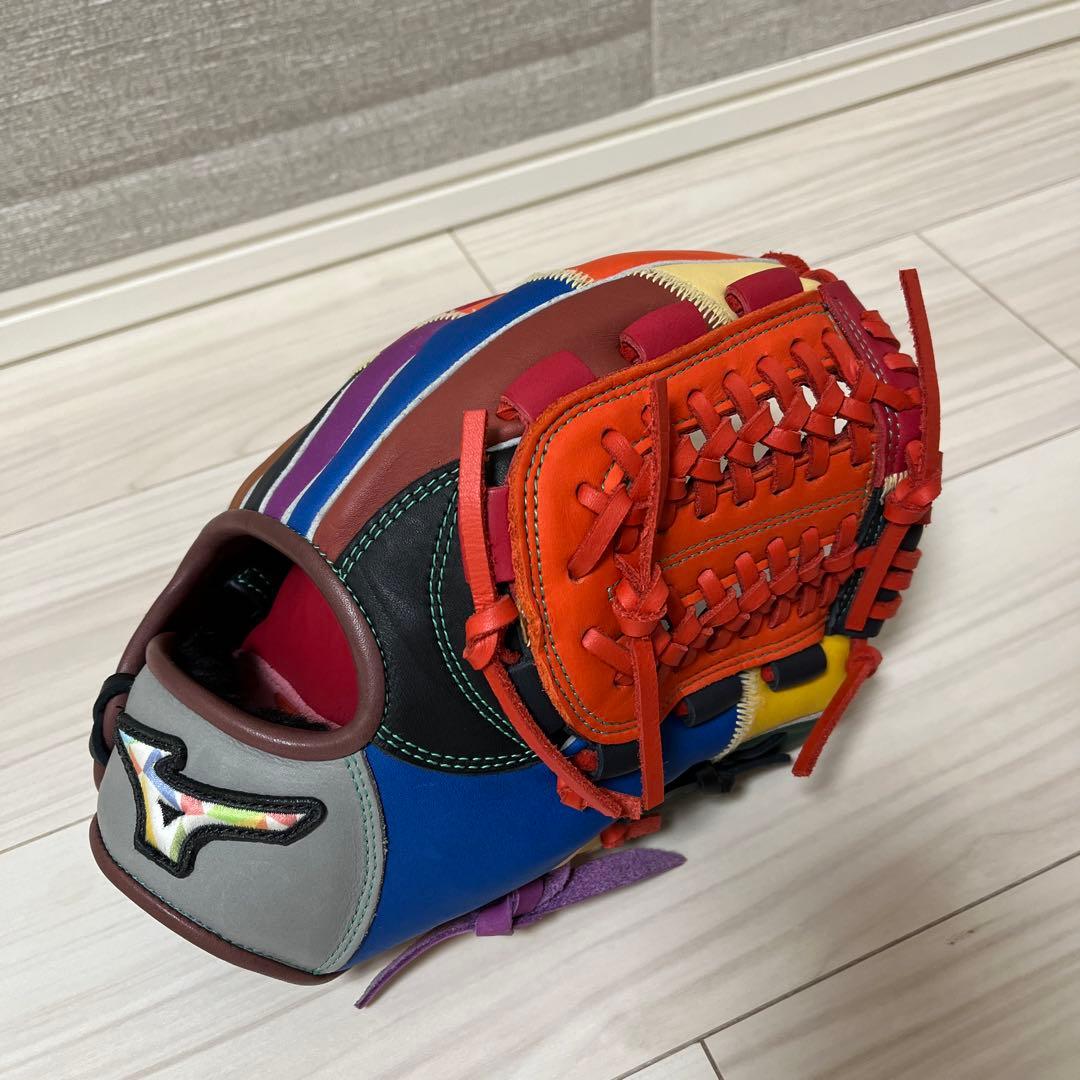 未使用【ミズノ直営店限定】軟式用TSUNAGI GLOVE(ツナギグラブ)