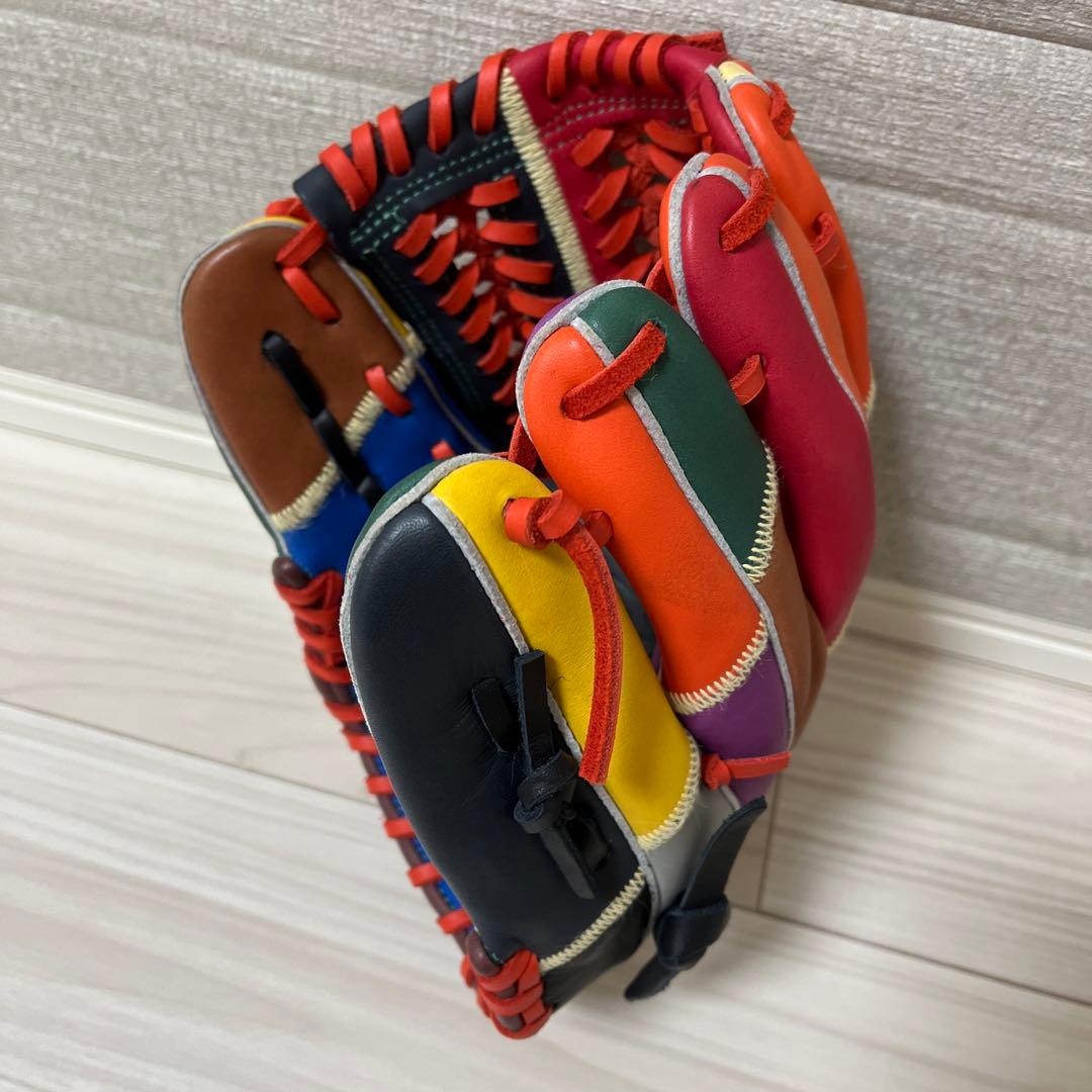 未使用【ミズノ直営店限定】軟式用TSUNAGI GLOVE(ツナギグラブ)