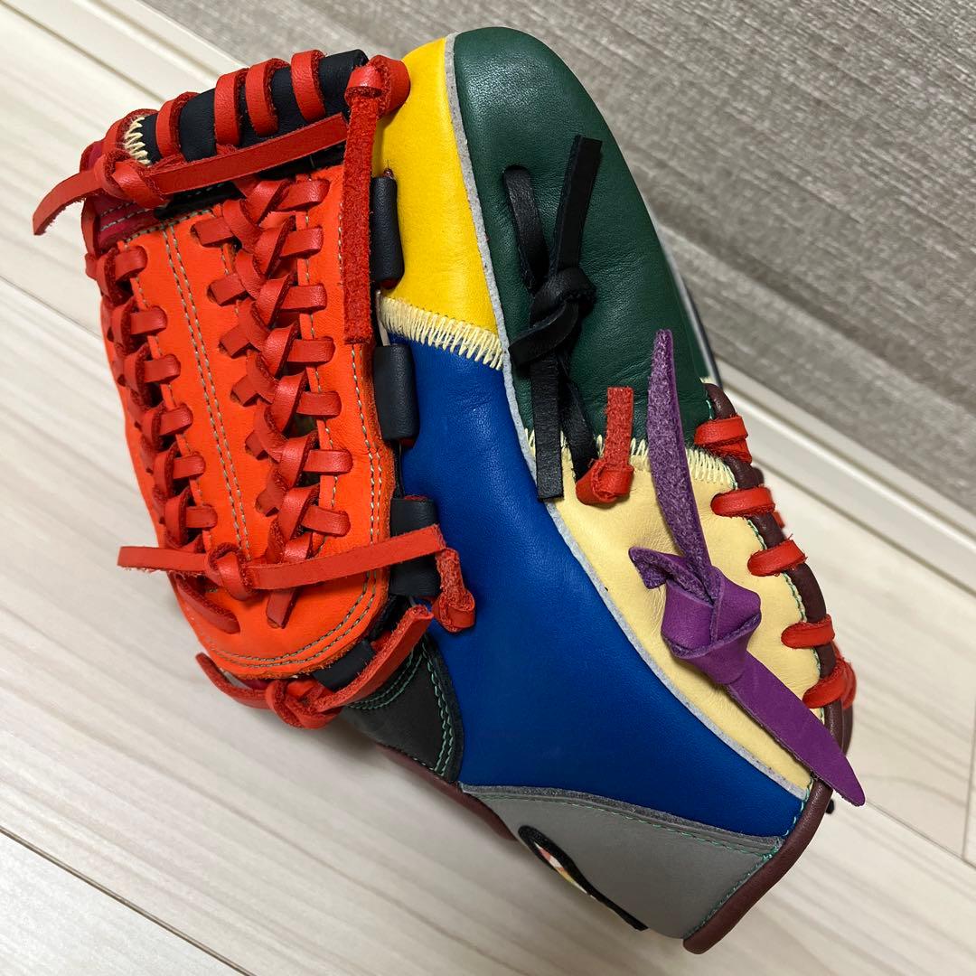 未使用【ミズノ直営店限定】軟式用TSUNAGI GLOVE(ツナギグラブ)