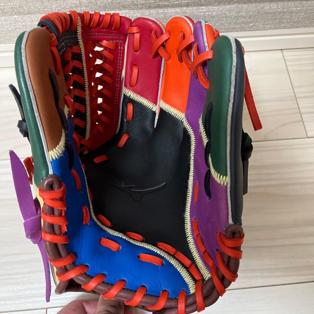 未使用【ミズノ直営店限定】軟式用TSUNAGI GLOVE(ツナギグラブ)