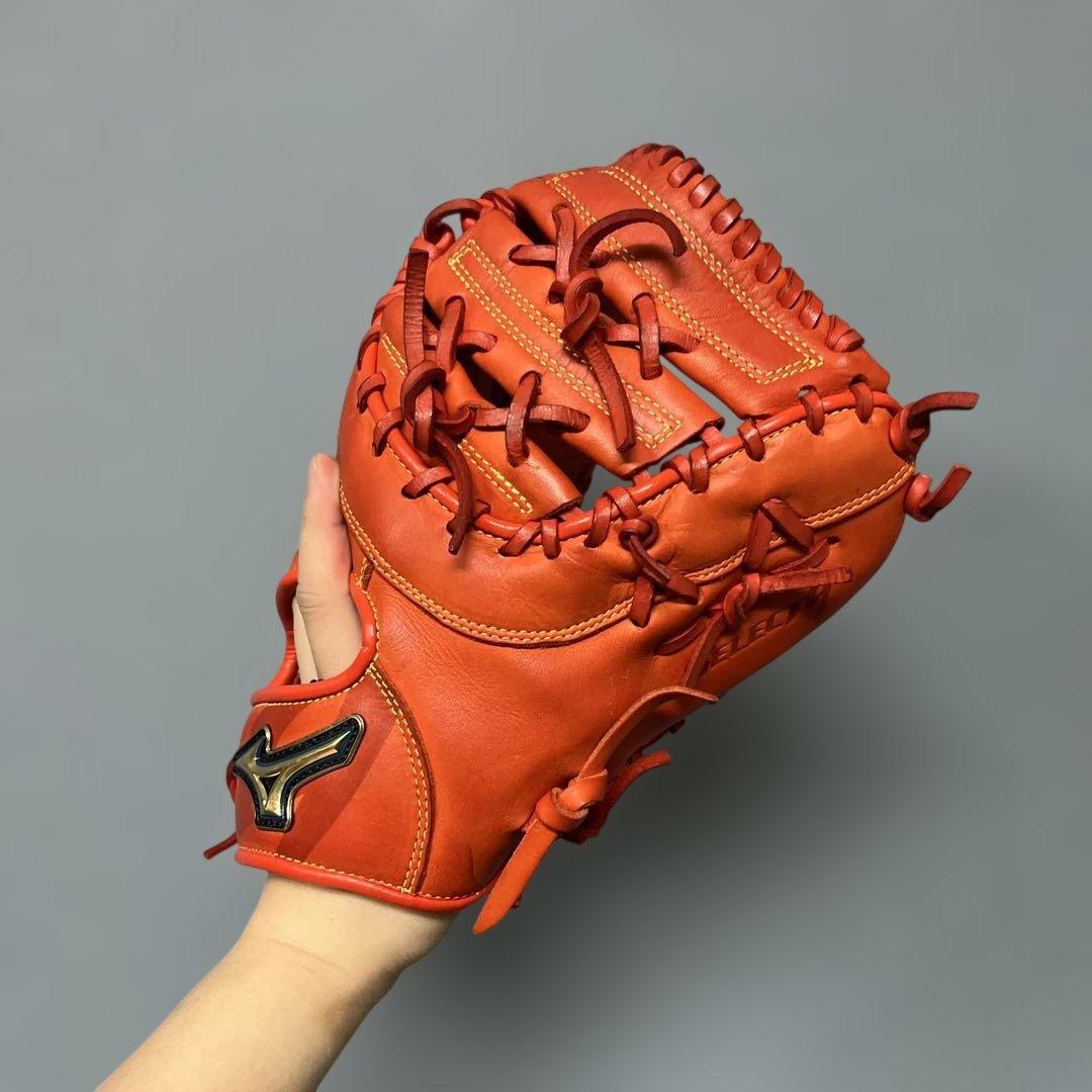 1374 ミズノ セレクトナイン 美品 即戦力 軟式少年 ファーストミット
