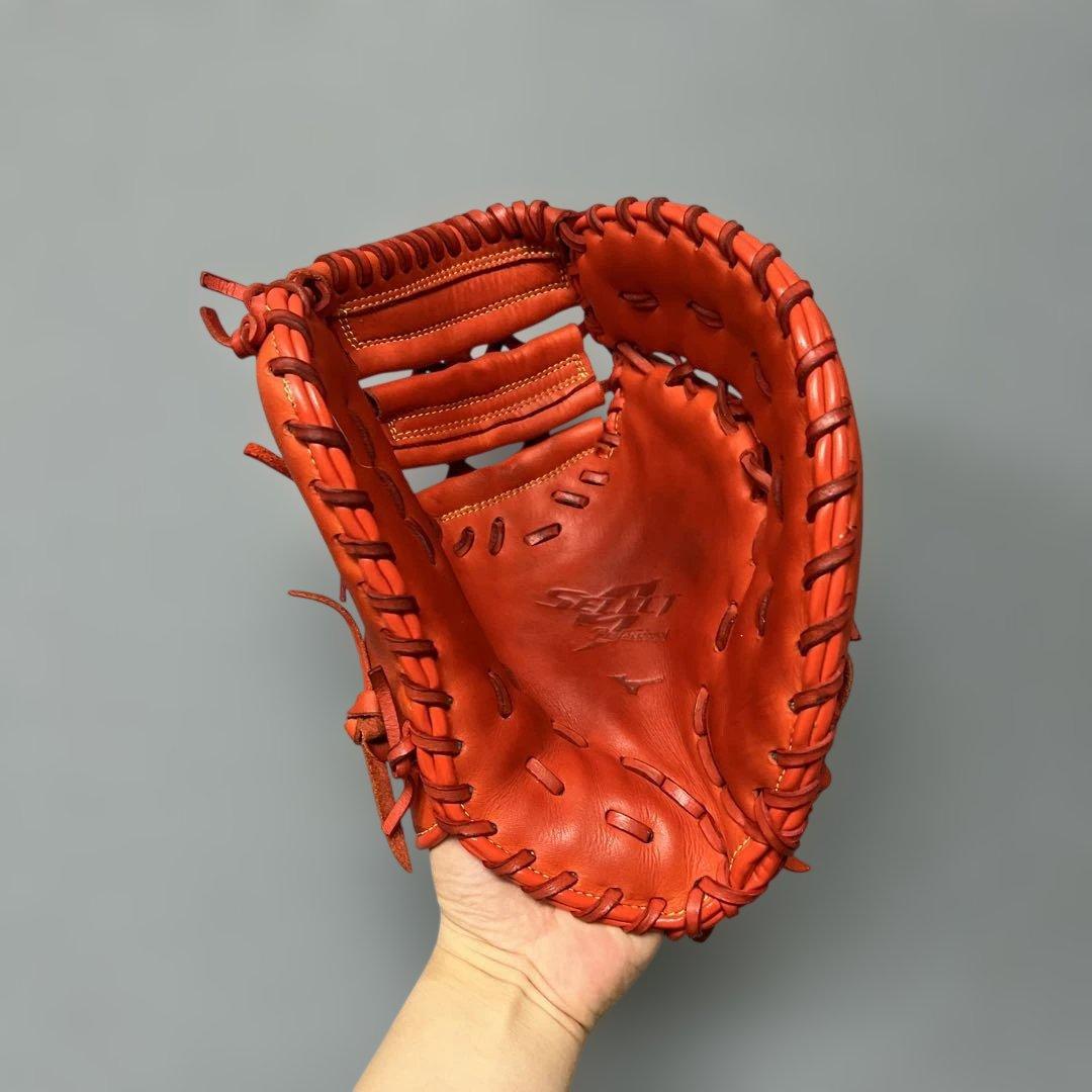 1374 ミズノ セレクトナイン 美品 即戦力 軟式少年 ファーストミット