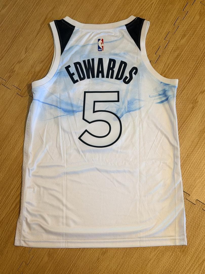【新品】アンソニー・エドワーズ ウルブズ ユニフォーム M NBA