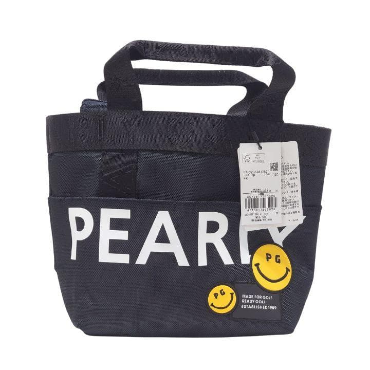 パーリーゲイツ ロゴ×PG SMILEカートバッグ PEARLY GATES