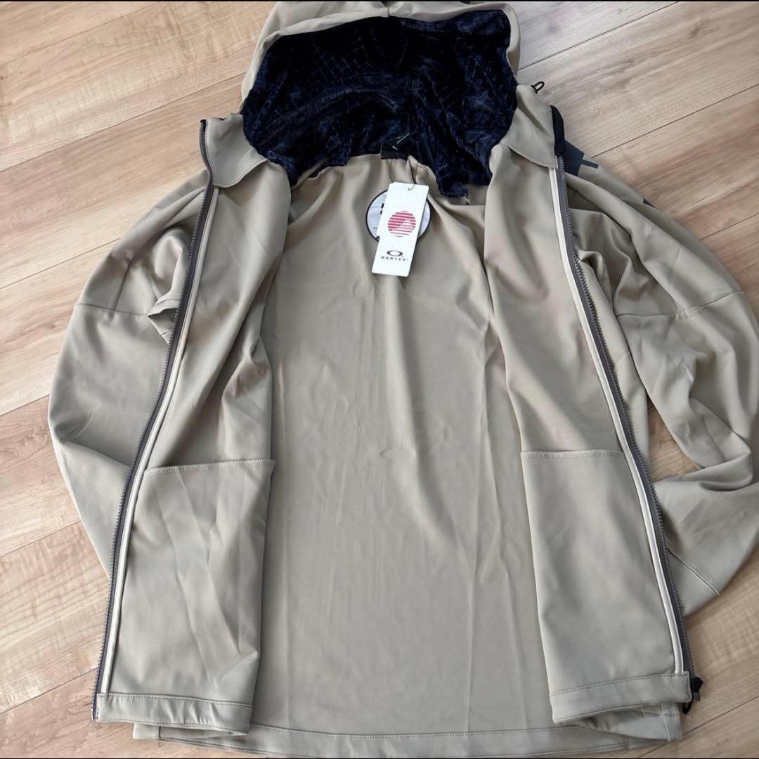 新品　オークリー　メンズ　トレーニングジャケット　ストレッチ　フード　2XL