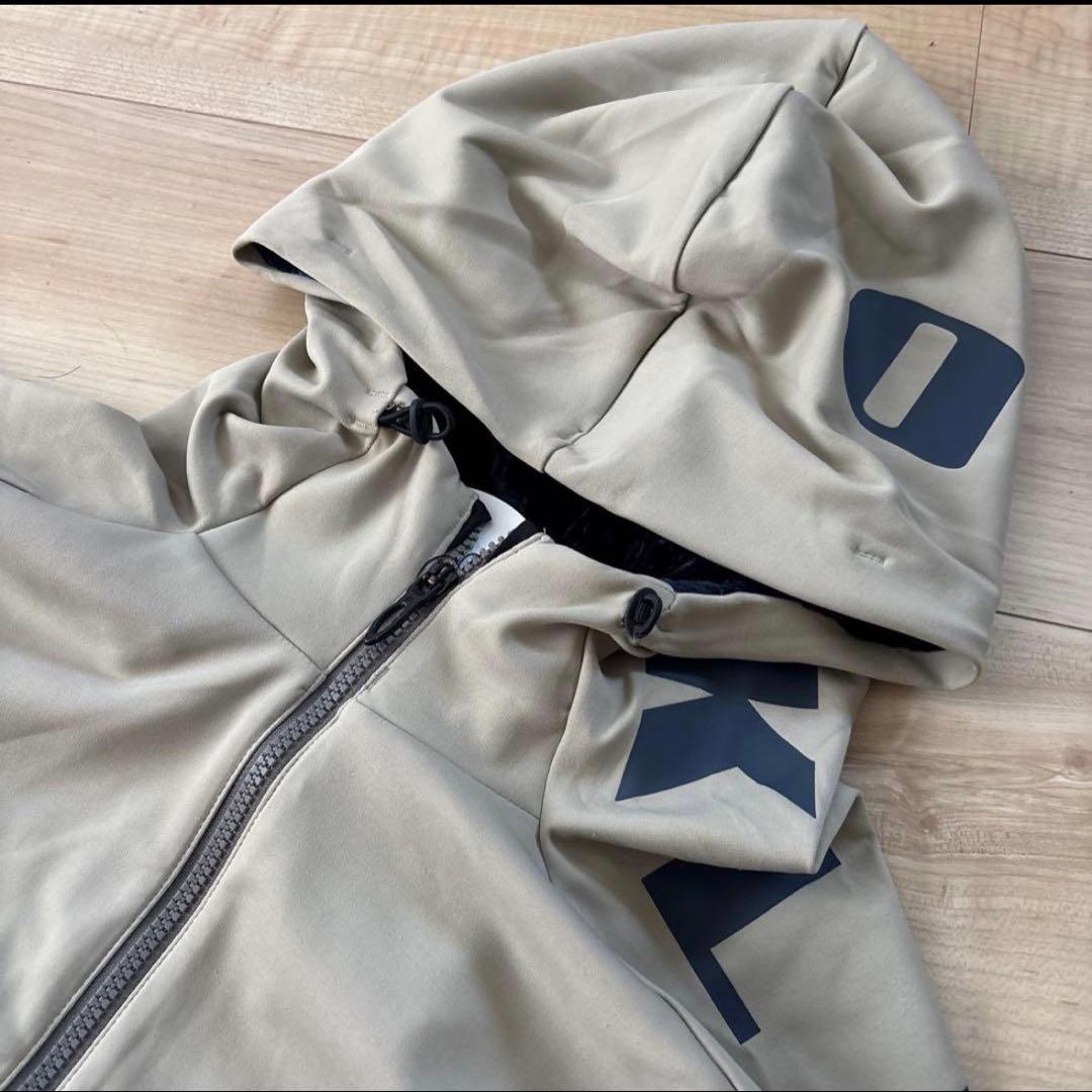 新品　オークリー　メンズ　トレーニングジャケット　ストレッチ　フード　2XL