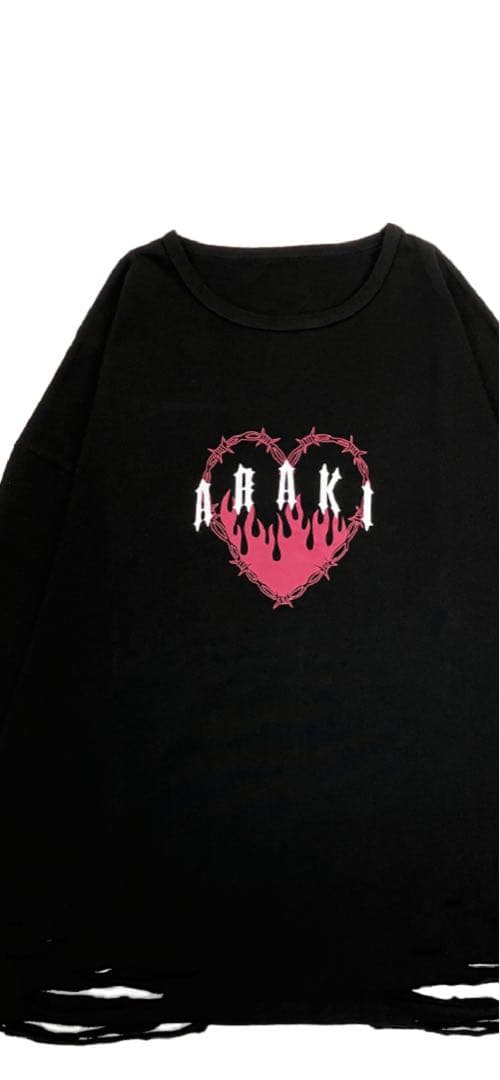 あらき×PSYCHONATION×GEKIROCK CLOTHINGコラボロンT
