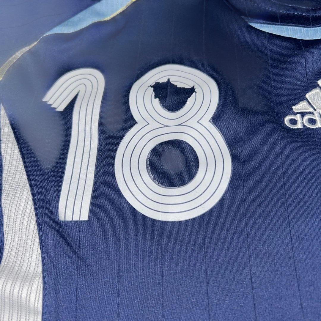 adidas アルゼンチン代表06-07 MESSI 18番シャツ　Mサイズ
