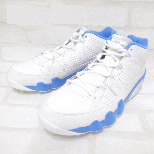 NIKE ナイキ ゴルフ エア ジョーダン 9 ホワイトxブルー 28cm