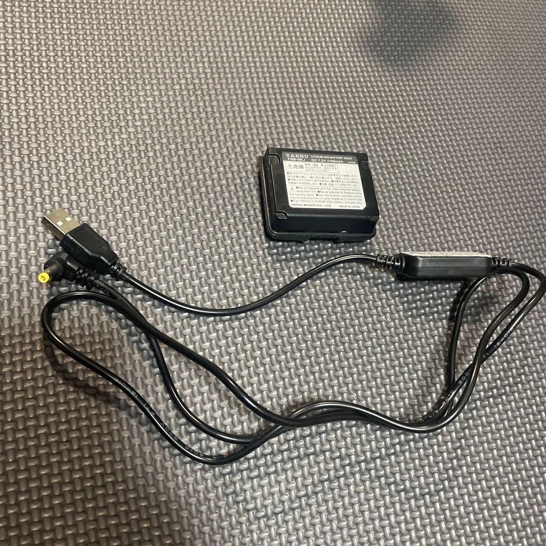 八重洲無線 VX-5 充電器+予備充電器+マイク