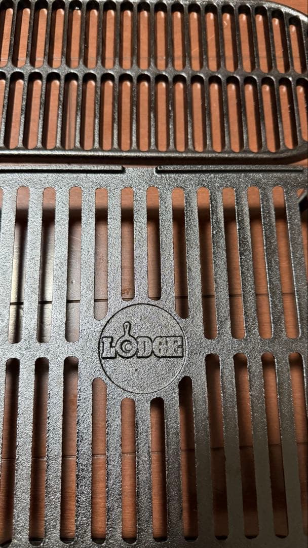 未使用 LODGE ダッチオーブン グリル 鋳鉄 USA製
