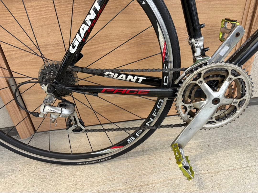 GIANT PACE ロードバイク　タイヤ、チューブ、ホイール、チェーンおまけ付