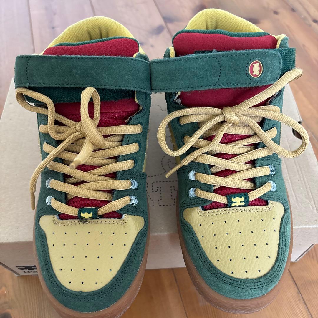 スケートボード IPATH GRASSHOPPER RASTA SUEDE