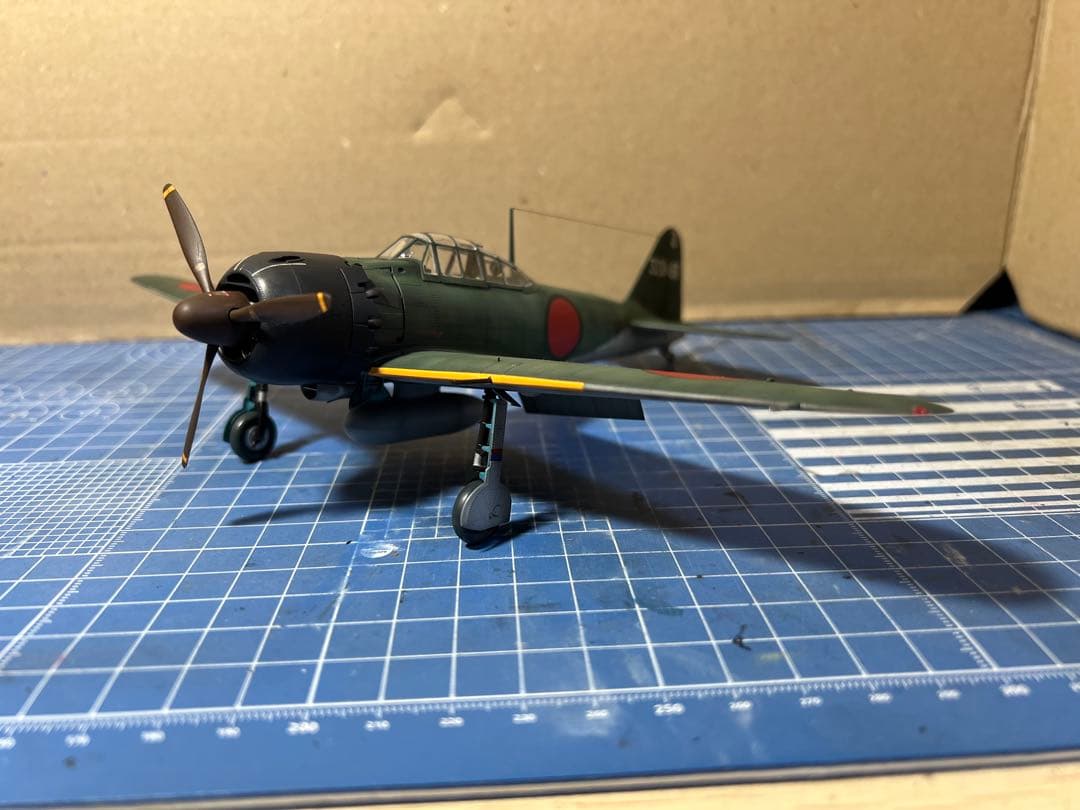 ファインモールド 1/48 零戦52型 中島製 完成品