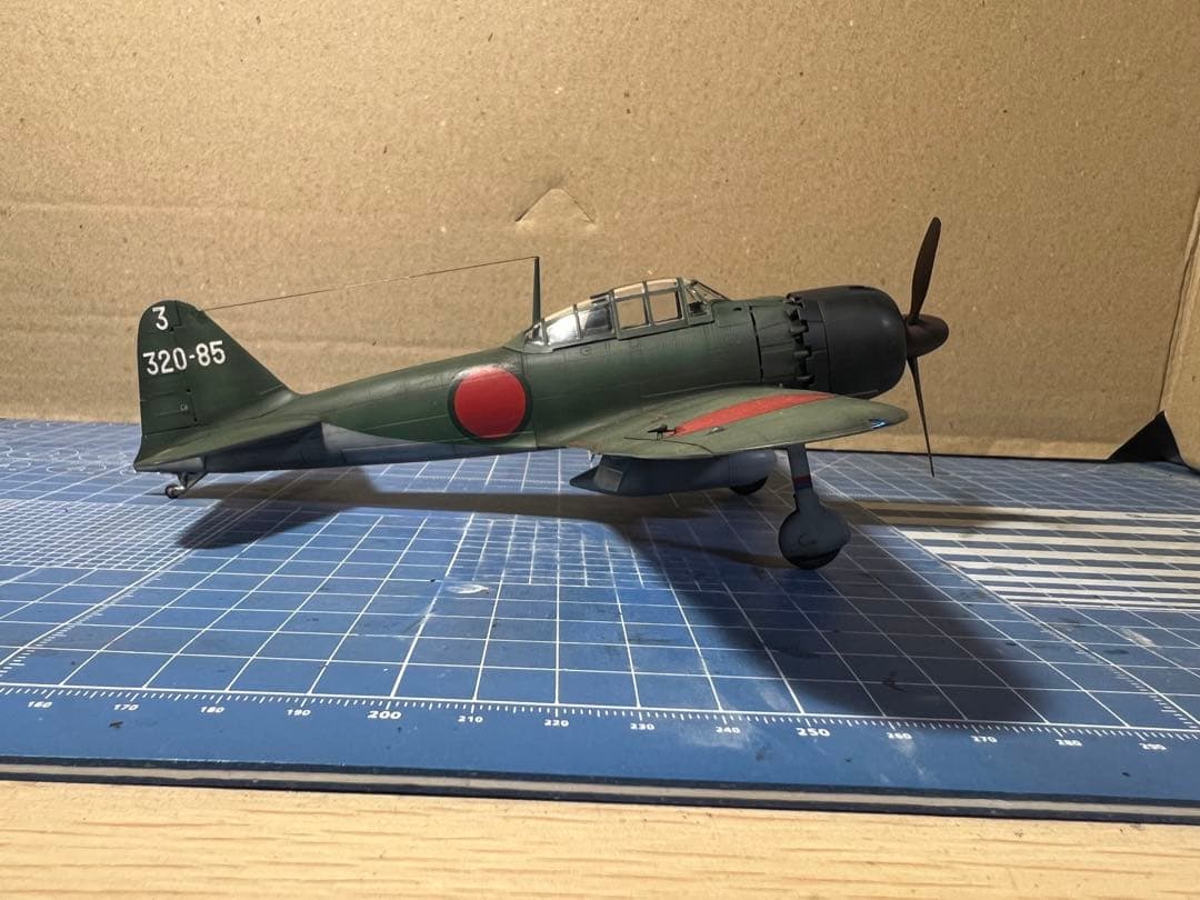 ファインモールド 1/48 零戦52型 中島製 完成品