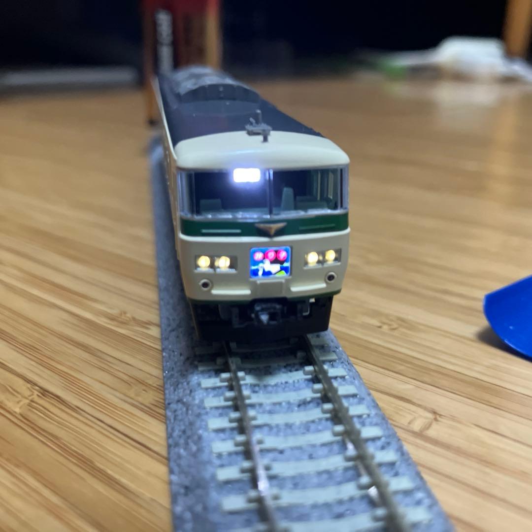 TOMIX 185系 ストライプ　強化スカート　フル編成　ジャンク　おまけ付き