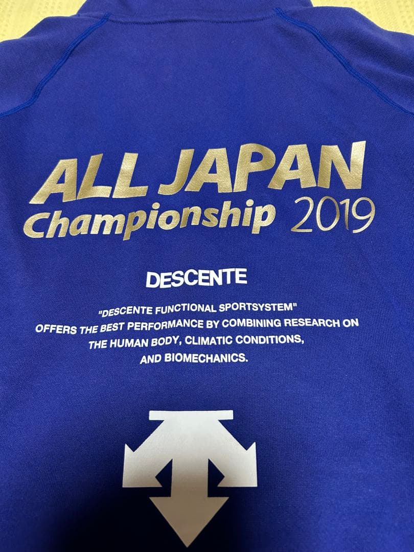 貴重DESCENTE デサント国体 インターハイ パーカー2019激レア L