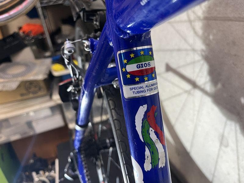 GIOS MISTRAL クロスバイク　ブルー