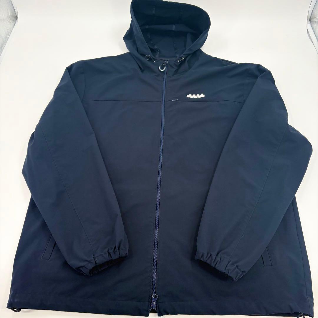 美品　muta MARINE ムータマリン ナイロンジャケット XL 紺 699