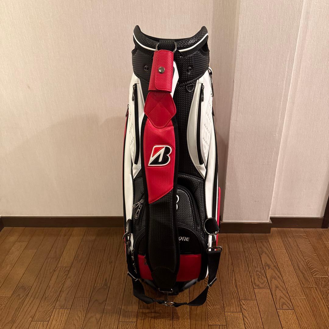 新品BRIDGESTONE golf キャディーバッグ　小祝さくら直筆サイン入り