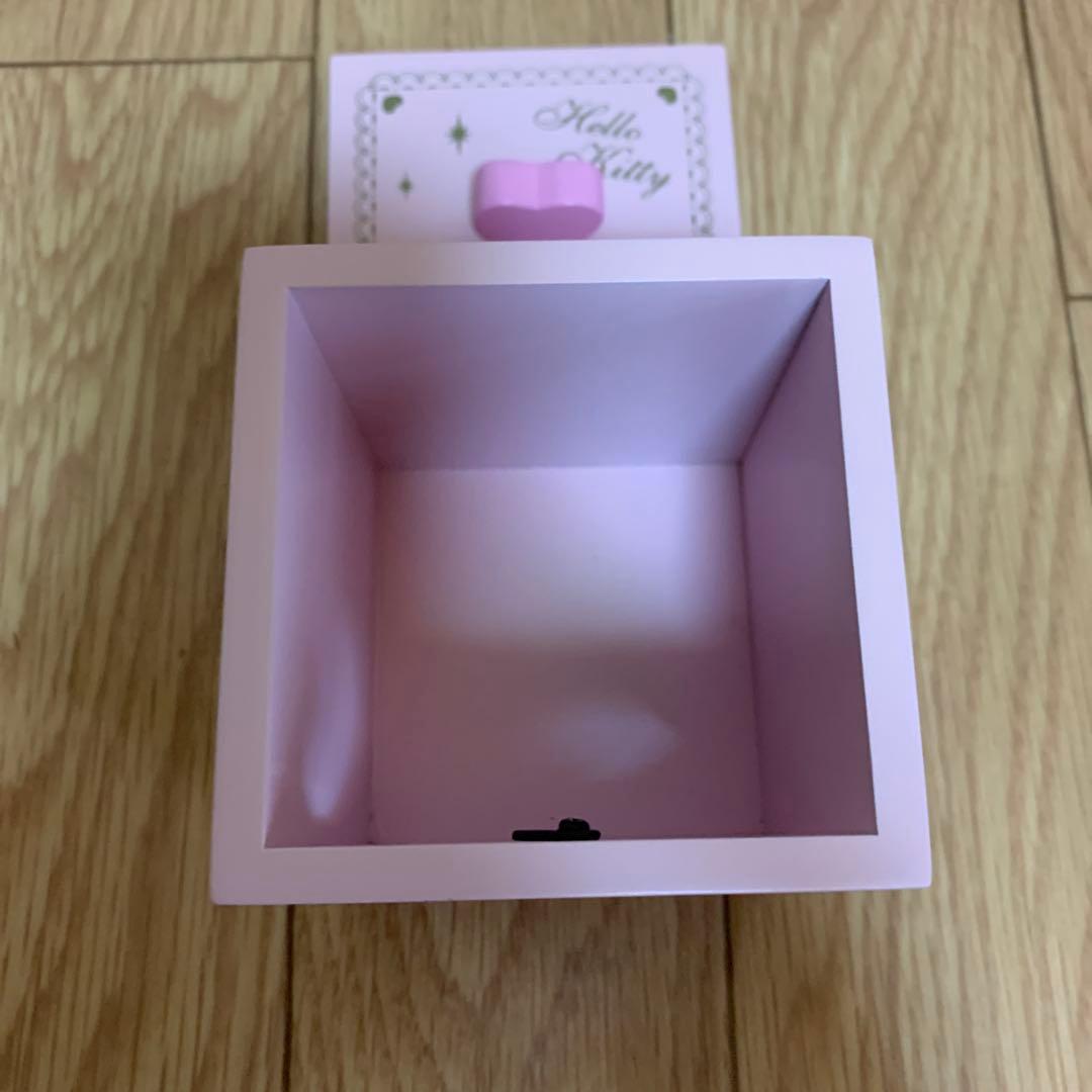 【2007年サンリオオリジナル新品】ハローキティ 木製小物入れ 非売品