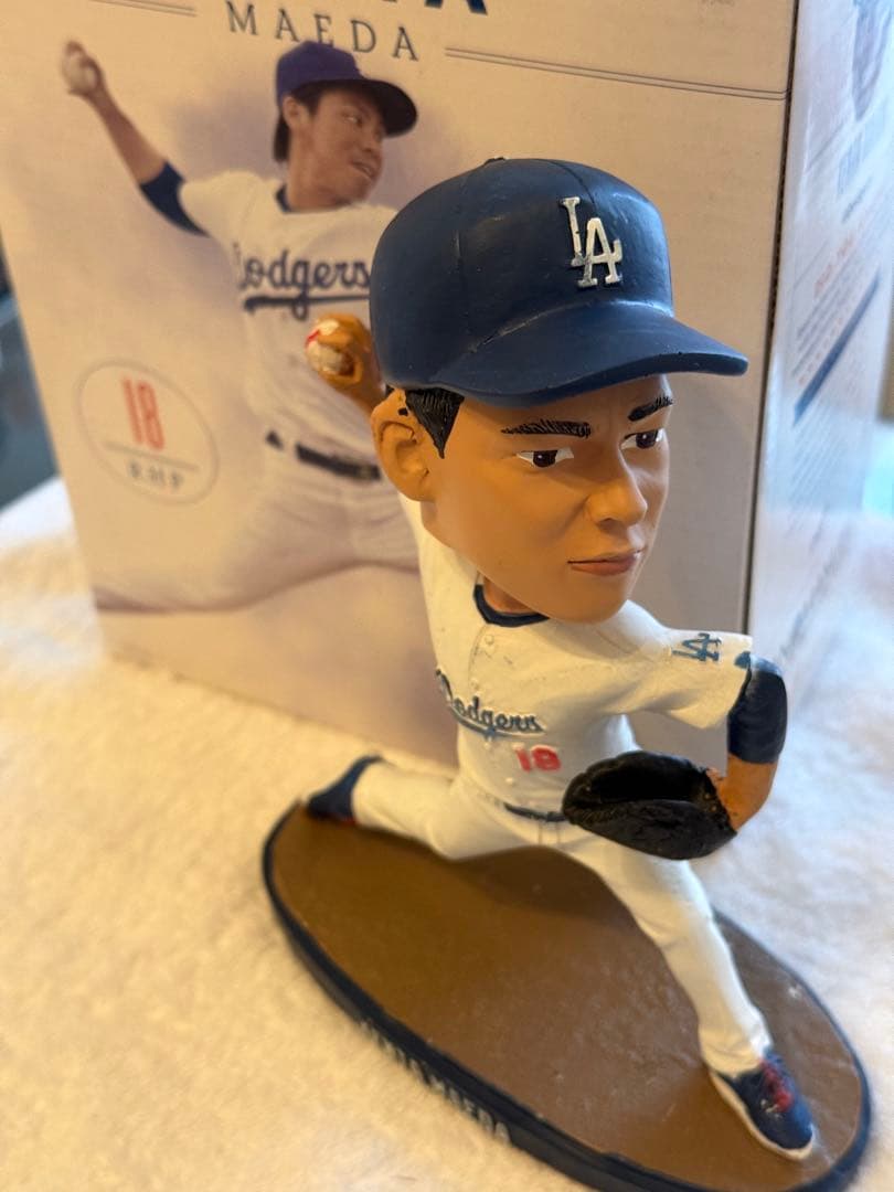 新品Kenta Maeda ボブルヘッド フィギュア 18ドジャース