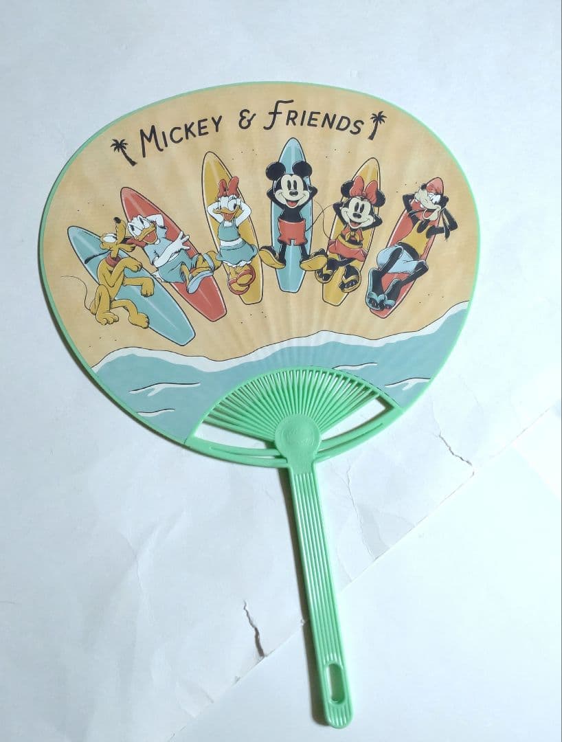 Disney うちわ 5枚 非売品 ディズニー 平成 古〜新 レア