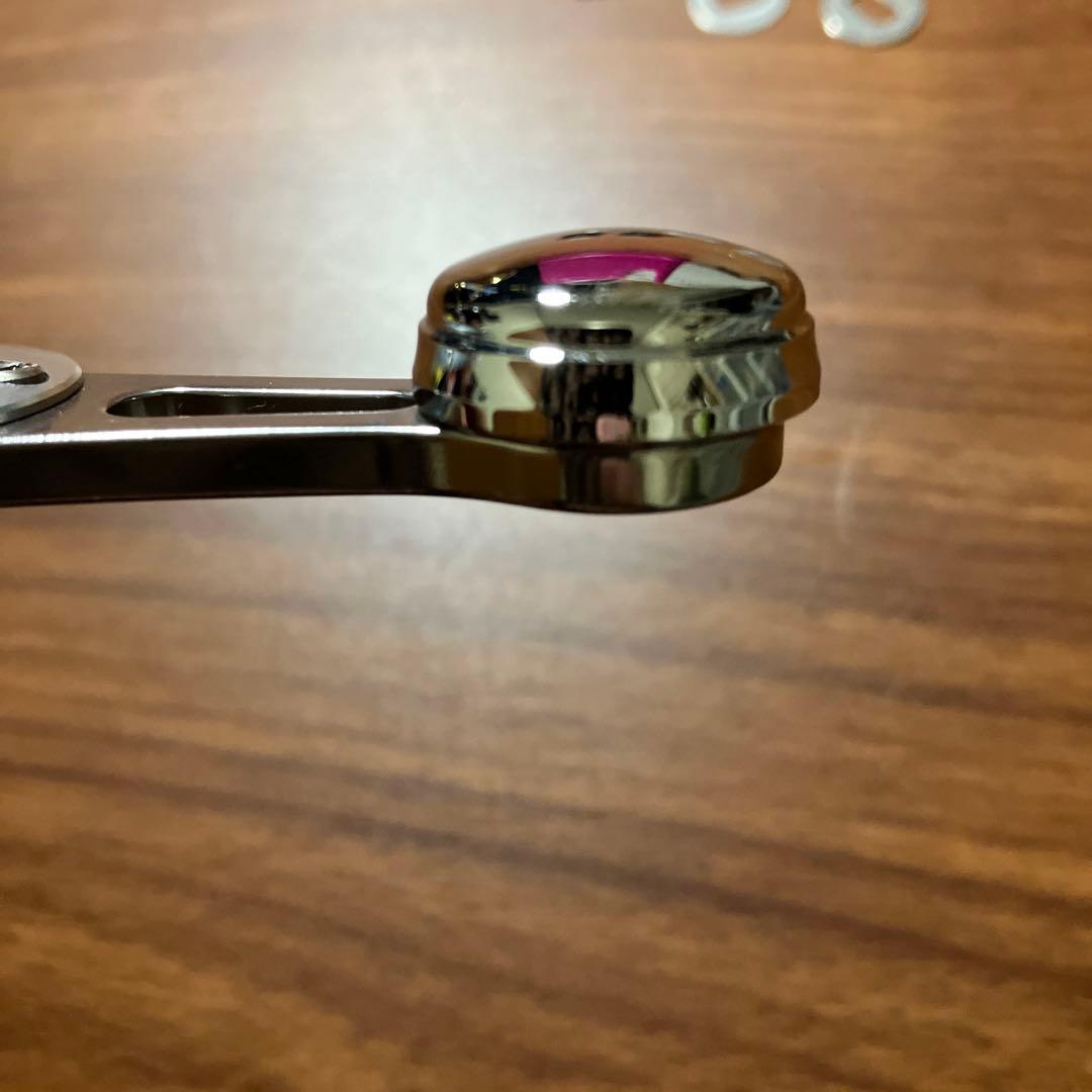 美品　シマノ用　7×4 SOM AG37 シルバー　タイラバ　ジギング