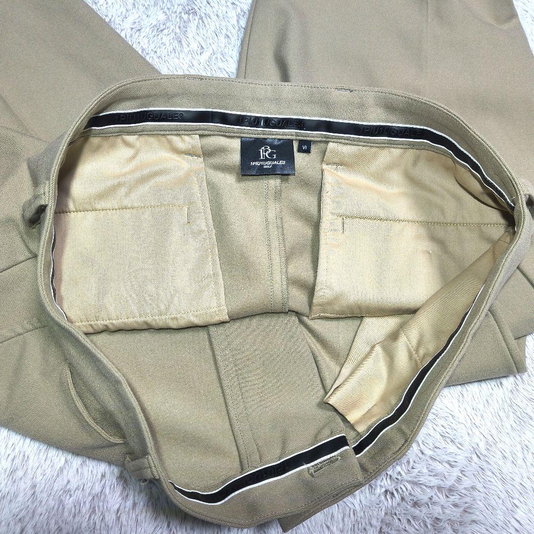 未使用品　1PIU1UGUALE3 GOLF タックスラックスパンツ サイズ６