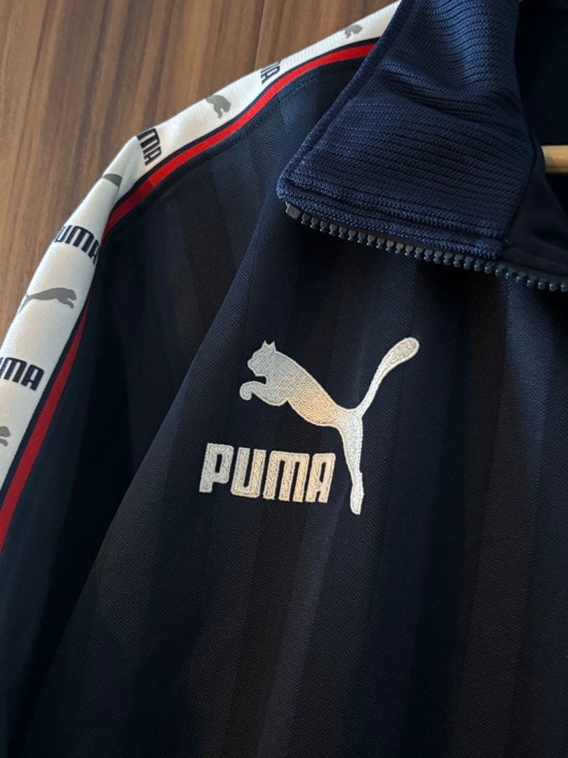 PUMA プーマ ジャージ プージャ 縦ライン 上下セット 上 下 ズボン