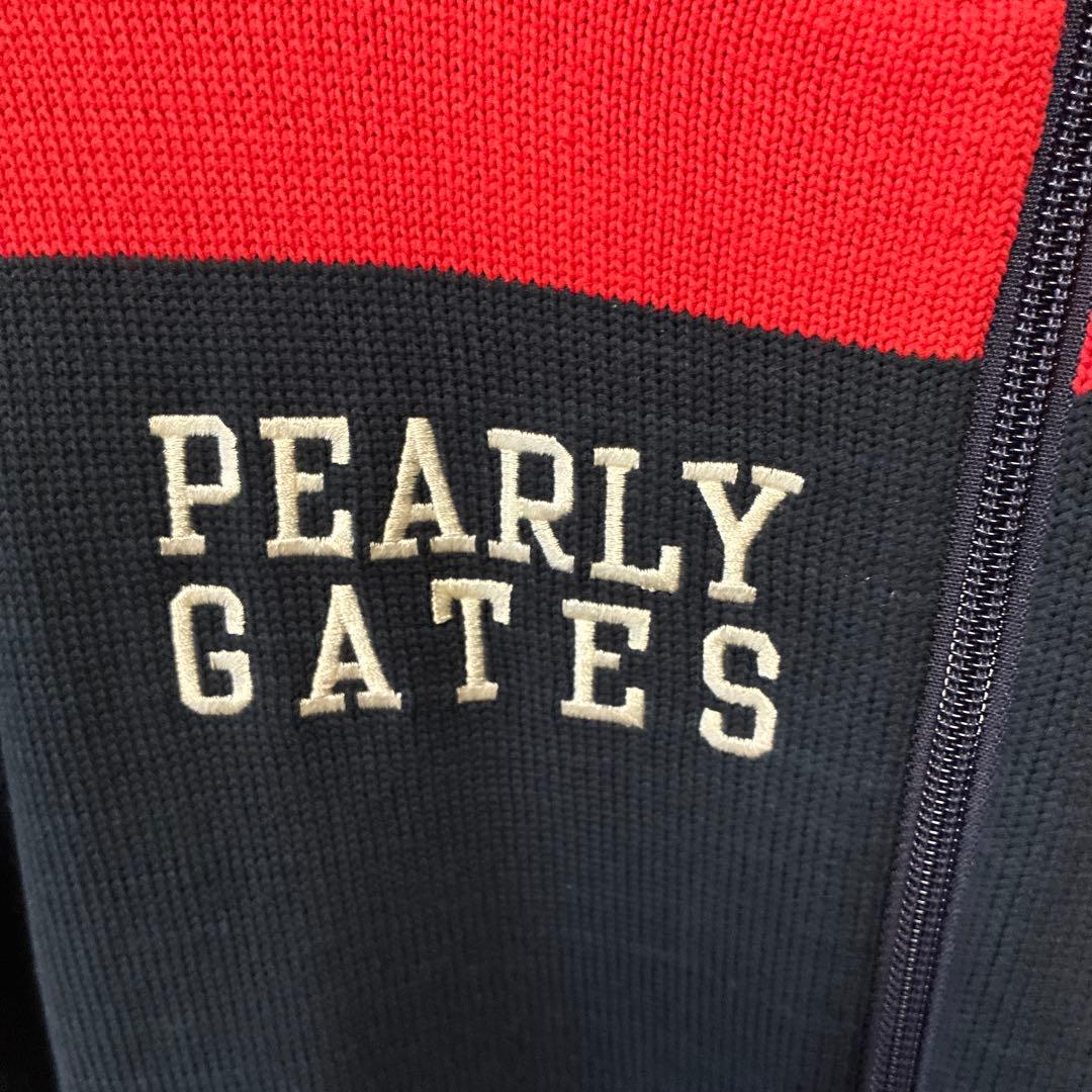 PEARLY GATES ネイビー/レッド