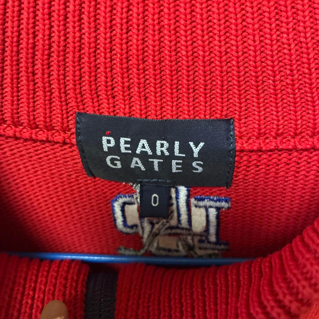 PEARLY GATES ネイビー/レッド