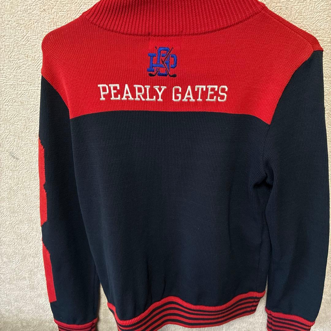 PEARLY GATES ネイビー/レッド