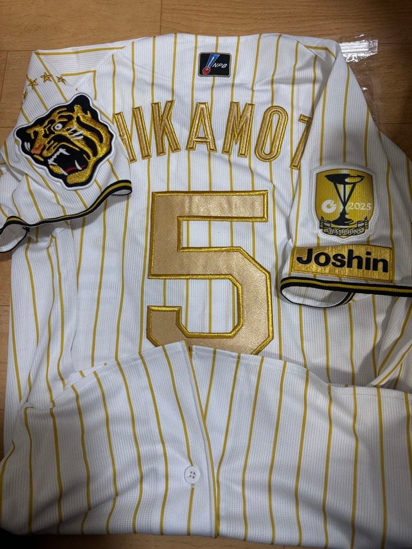 阪神タイガース 2026 チャンピオンユニフォーム 近本光司 L プロコレ仕様！