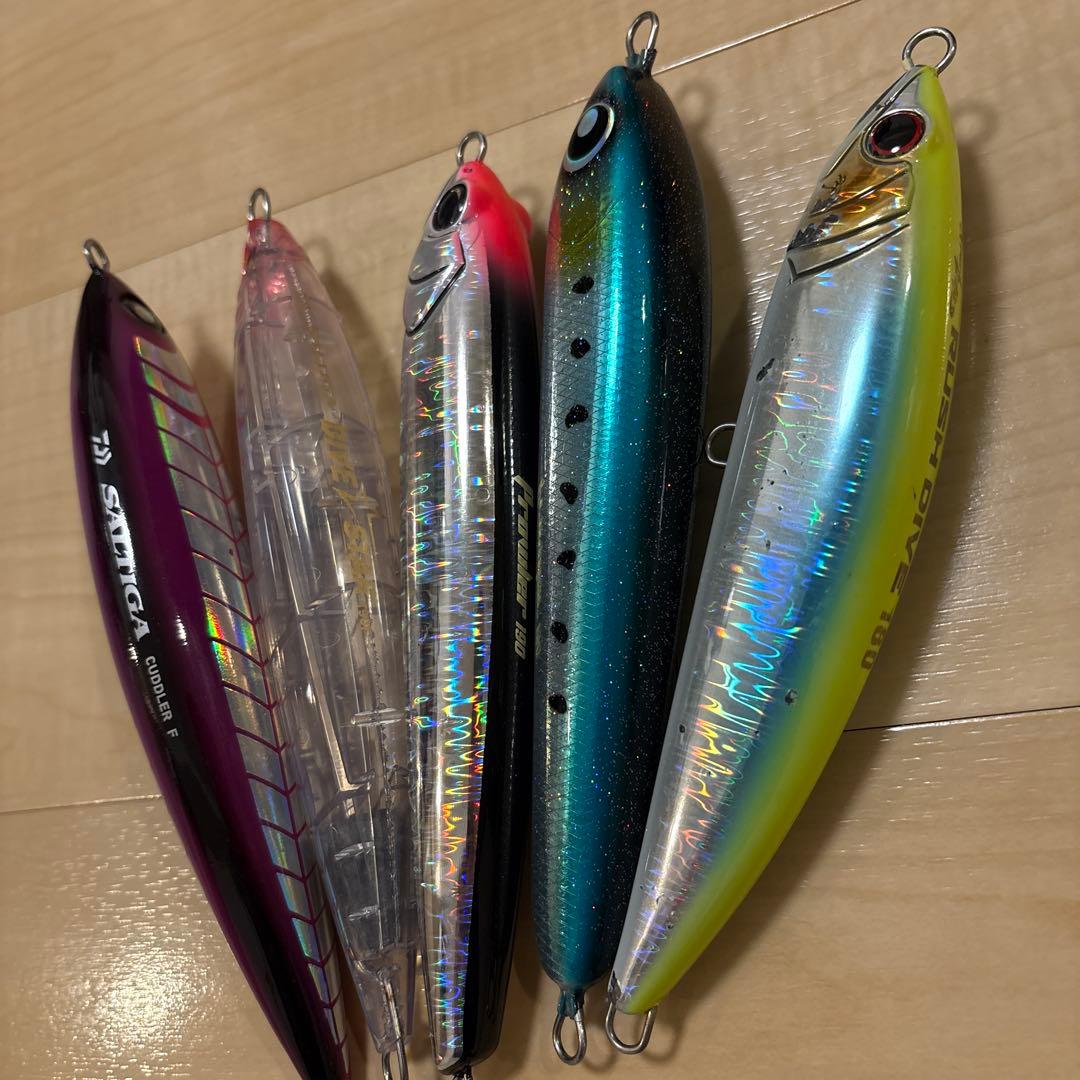 【ダイビングペンシル】カドラー他5本セット